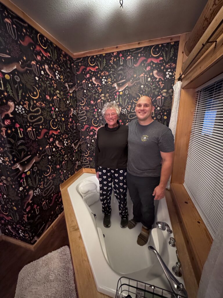 Rich with a happy homeowner in Placer County