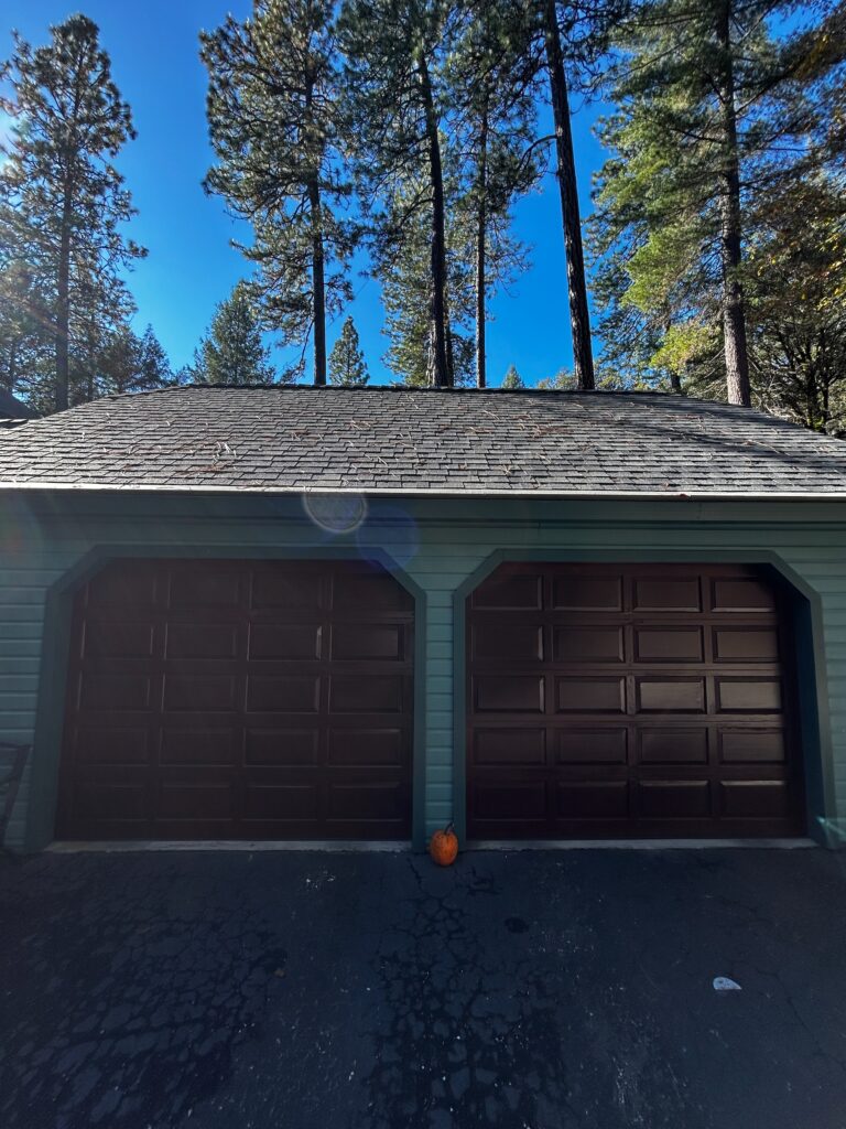 garage door painting in Grass Valley, CA