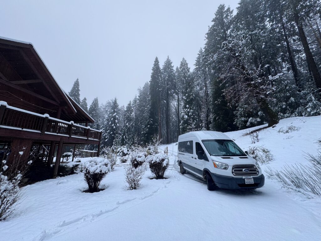 rainr home and business services llc on a home call during winter