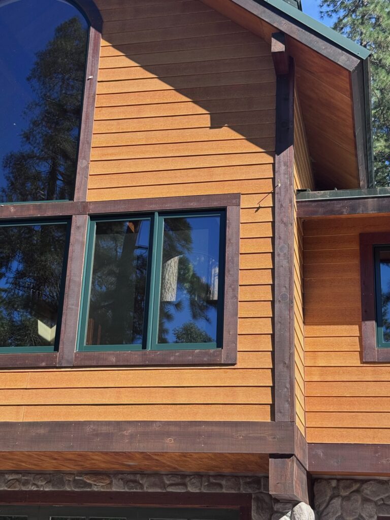 exterior painting and wood refinishing