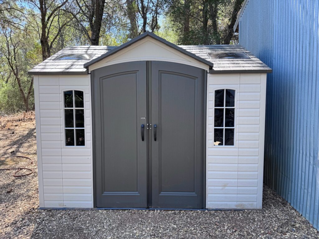 shed installation and assembly