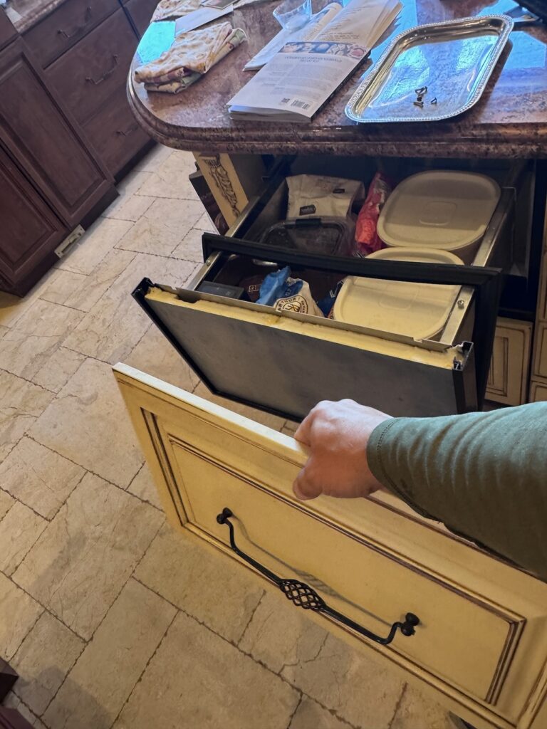Fixing a cabinet drawer and face